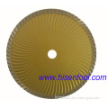 Turbo Wave Dry Cutting Disc Blade for Granite
